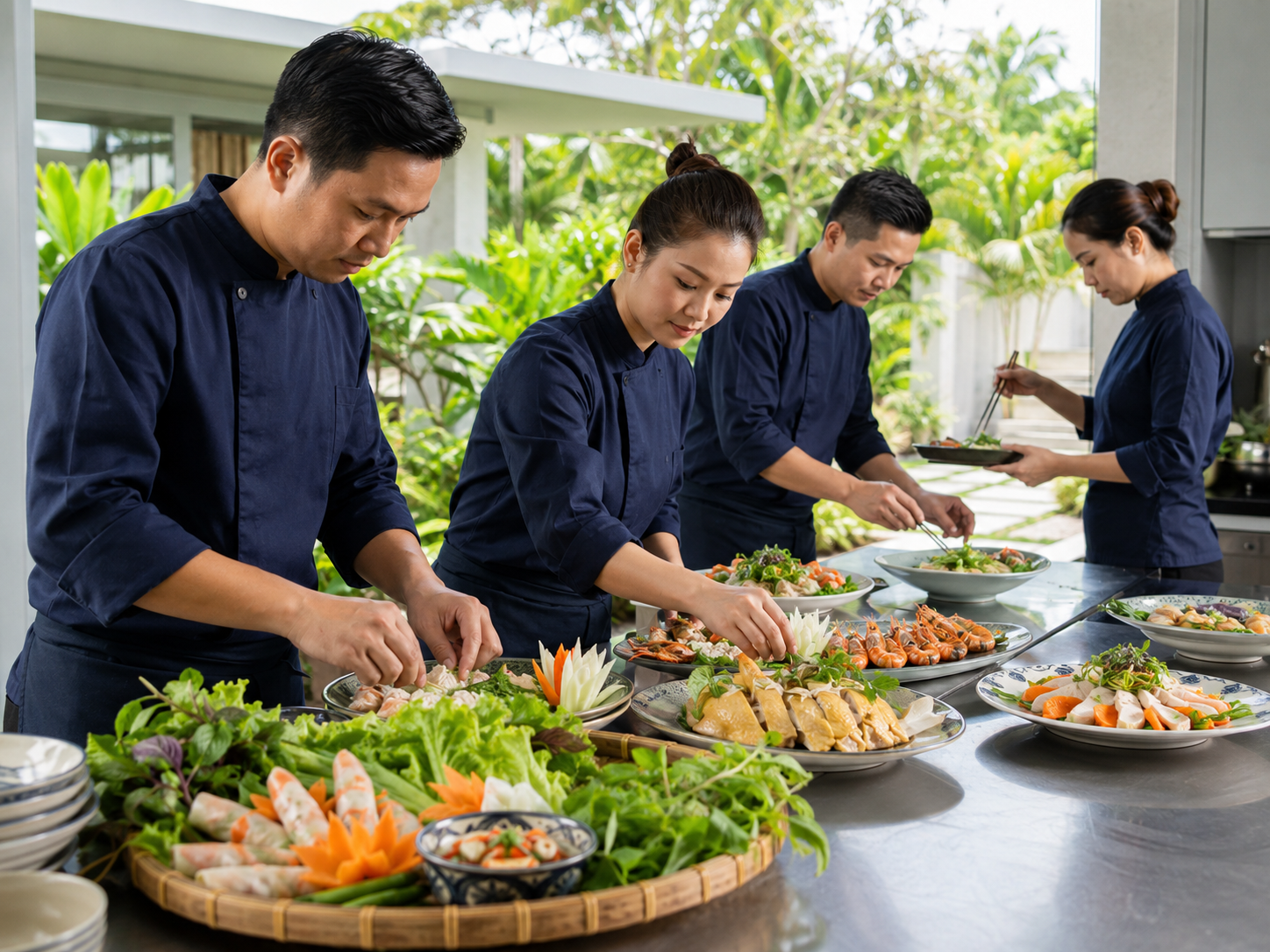 Đội ngũ Bếp Nhà Loan